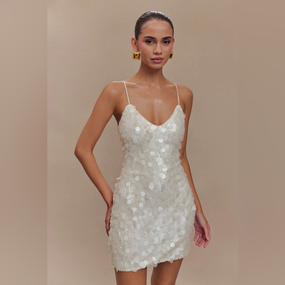 NWT Meshki Mini Sequin Dress